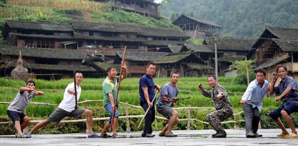 Le village chinois où tout le monde connaît le kung-fu