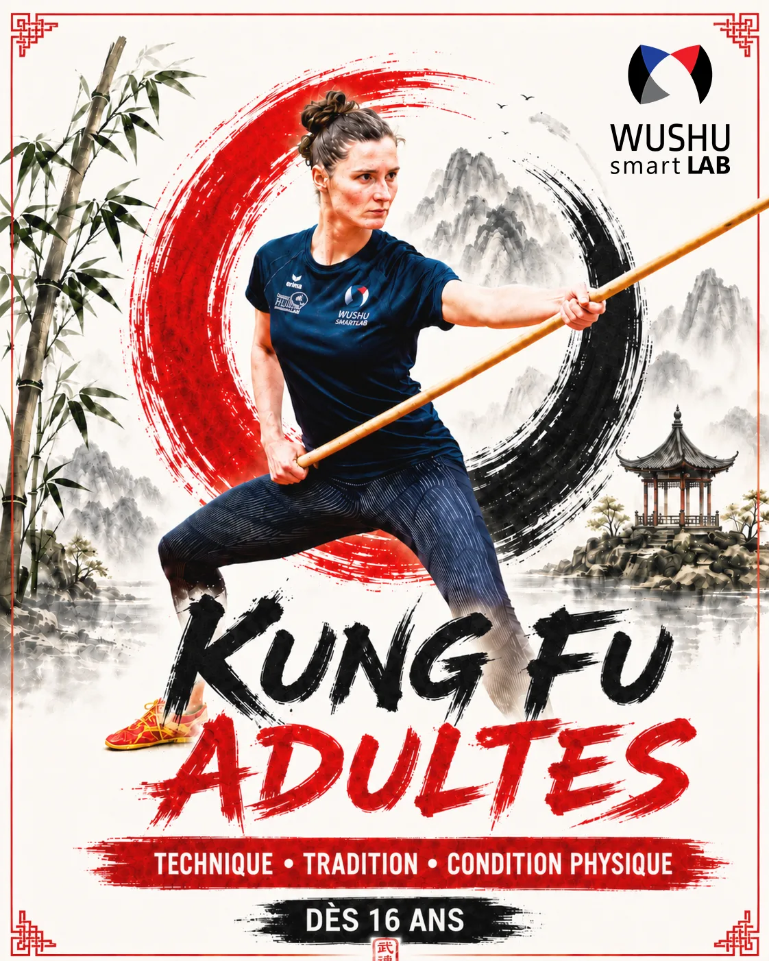 Affiche Kung Fu Adultes — 16 ans et plus