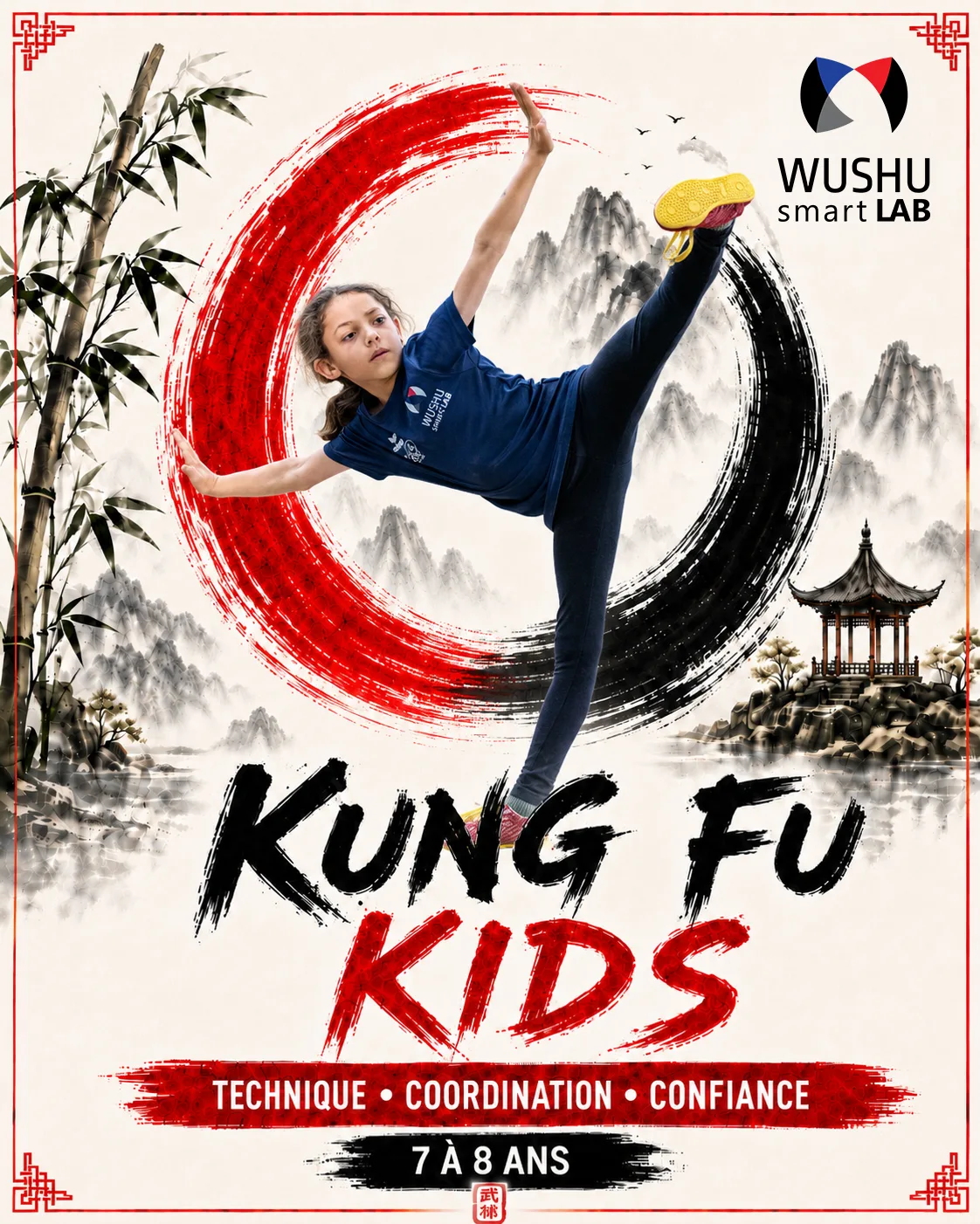 Affiche Kung Fu Kids — 7 à 8 ans